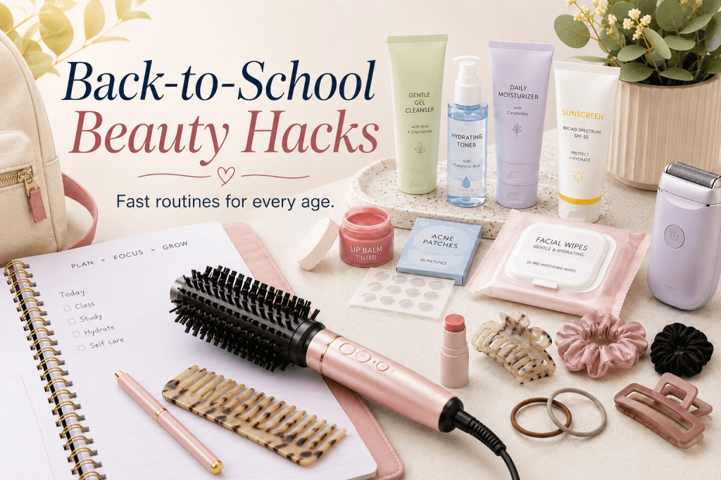 How Can You Make Back-to-School Beauty Routines Faster at Every&nbsp;Age?