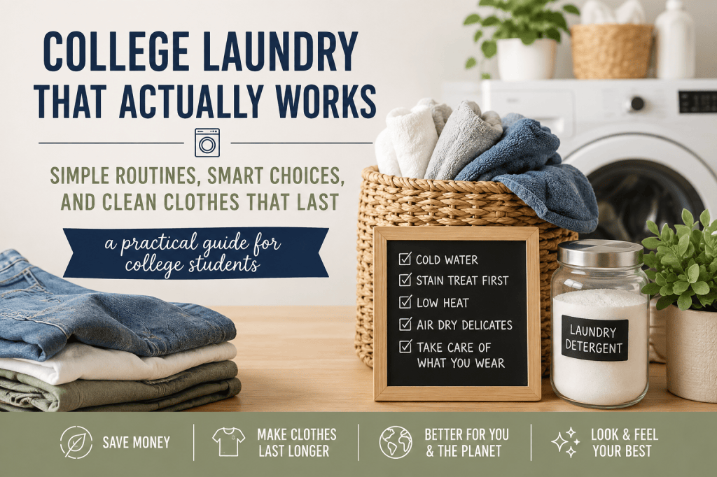 College Laundry 101: The Simple System Every Student Should&nbsp;Know